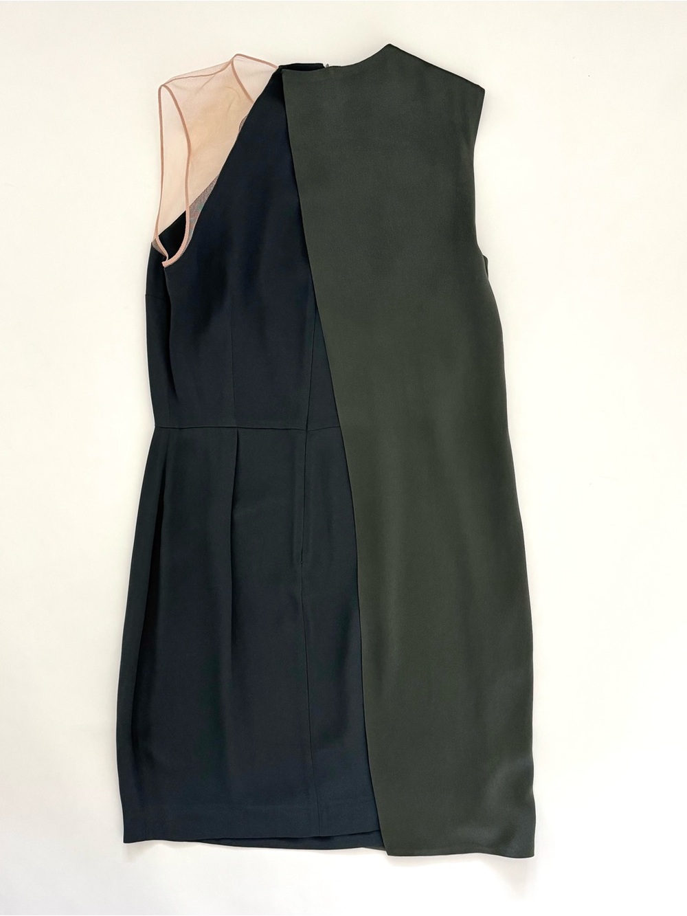Stella McCartney Asymmetrical Shift Dress - Size 42IT - Made in Italy - Picture 4 of 10